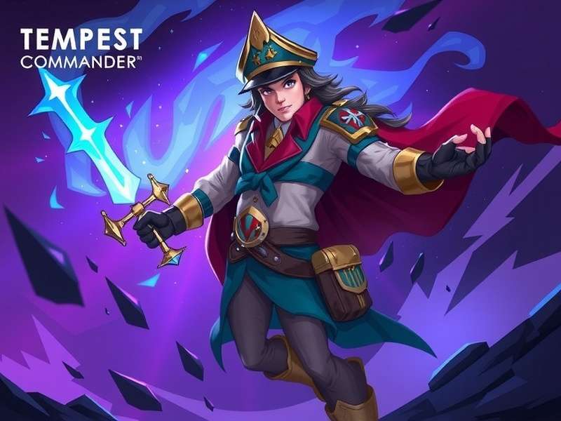 Tempest Commander Game Banner